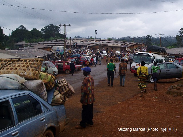 Guzang Market (Photo: Njei M.T)